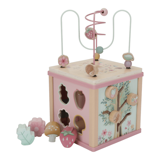 Little Dutch Activiteitenkubus Fairy Garden koop je bij Babywinkel