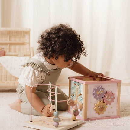 Little Dutch Activiteitenkubus Fairy Garden koop je bij Babywinkel