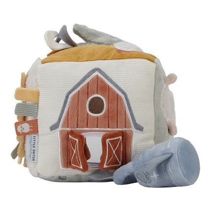 Little Dutch Activiteitenkubus Little Farm 100% Polyester - Little Dutch - Babywinkel - 8713291888098