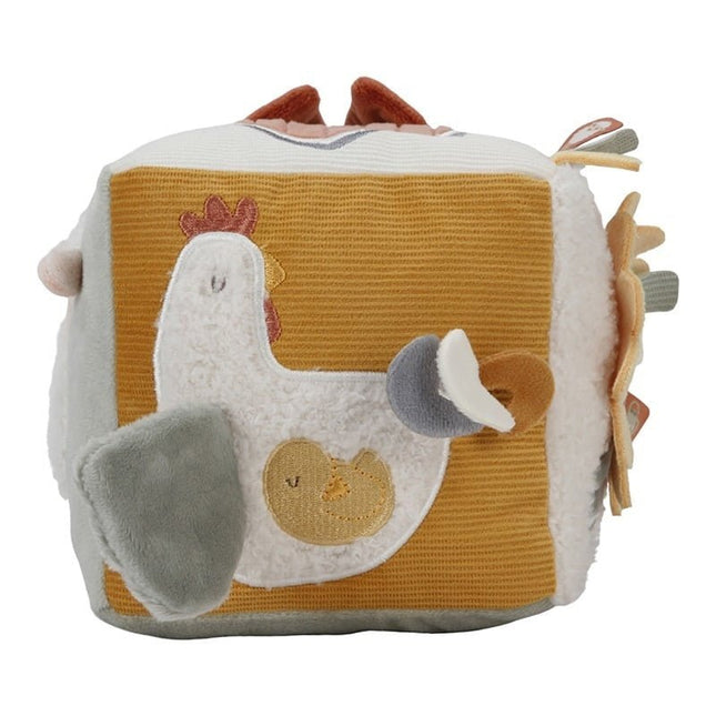 Little Dutch Activiteitenkubus Little Farm 100% Polyester - Little Dutch - Babywinkel - 8713291888098