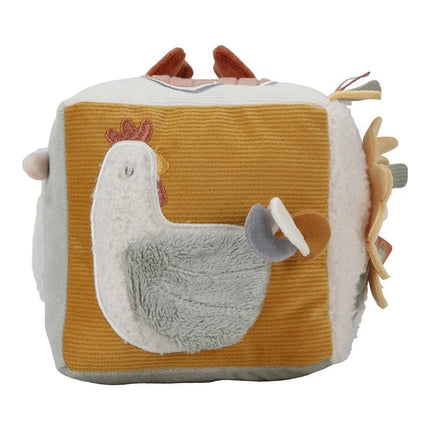 Little Dutch Activiteitenkubus Little Farm 100% Polyester - Little Dutch - Babywinkel - 8713291888098