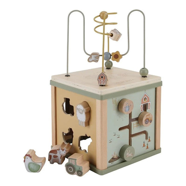Little Dutch Activiteitenkubus Little Farm - Little Dutch - Babywinkel - 8713291771314
