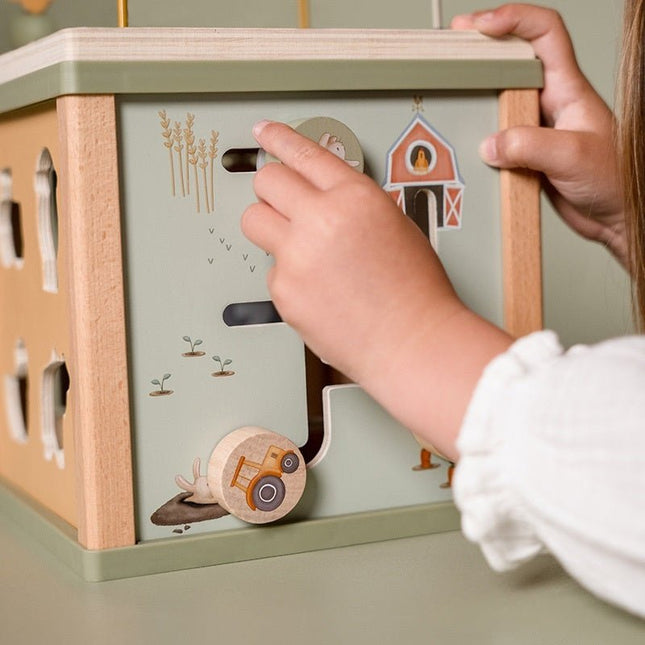 Little Dutch Activiteitenkubus Little Farm - Little Dutch - Babywinkel - 8713291771314