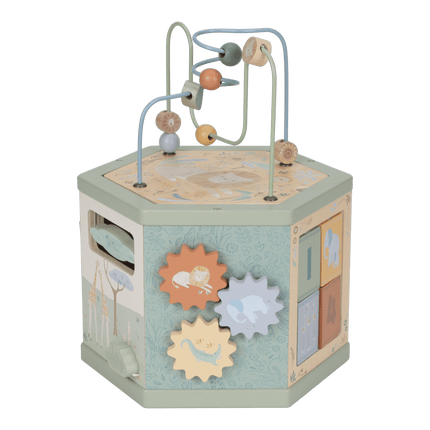 Little Dutch Activiteitenkubus Safari koop je bij Babywinkel