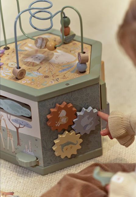 Little Dutch Activiteitenkubus Safari koop je bij Babywinkel