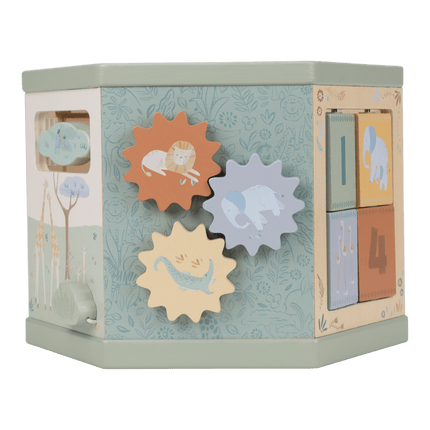 Little Dutch Activiteitenkubus Safari koop je bij Babywinkel