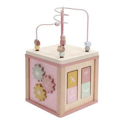 Little Dutch Activiteitenkubus Wild Flowers - Little Dutch - Babywinkel - 8713291771147