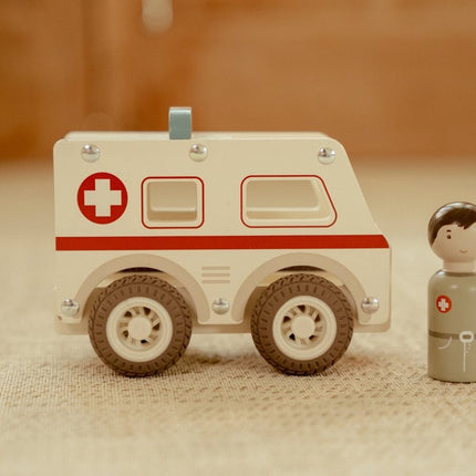 Little Dutch Ambulance Met Pegdoll koop je bij Babywinkel