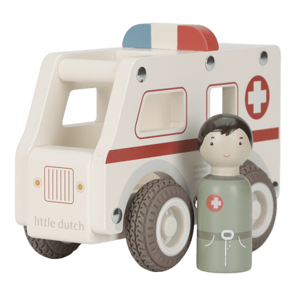 Little Dutch Ambulance Met Pegdoll koop je bij Babywinkel