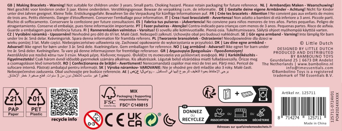 Little Dutch Armbanden Maken Set Fairy Garden koop je bij Babywinkel