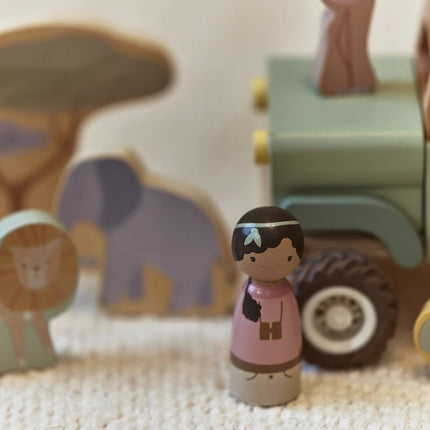 Little Dutch Auto Met Dieren Safari koop je bij Babywinkel