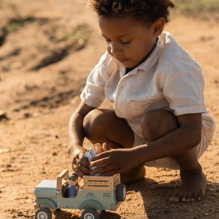 Little Dutch Auto Met Dieren Safari koop je bij Babywinkel
