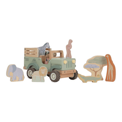Little Dutch Auto Met Dieren Safari koop je bij Babywinkel