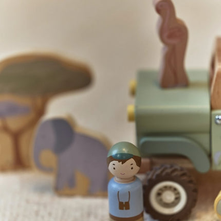 Little Dutch Auto Met Dieren Safari koop je bij Babywinkel