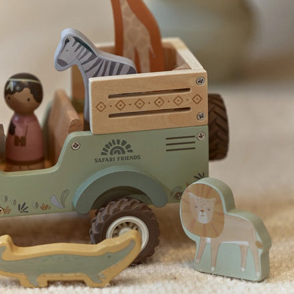 Little Dutch Auto Met Dieren Safari koop je bij Babywinkel