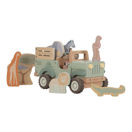 Little Dutch Auto Met Dieren Safari koop je bij Babywinkel