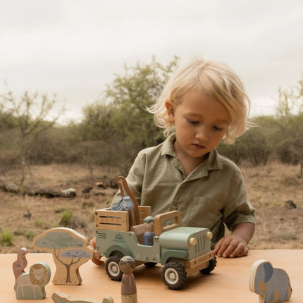 Little Dutch Auto Met Dieren Safari koop je bij Babywinkel