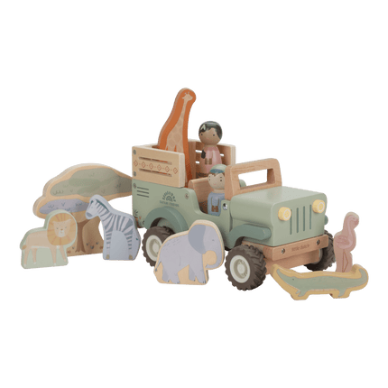 Little Dutch Auto Met Dieren Safari koop je bij Babywinkel