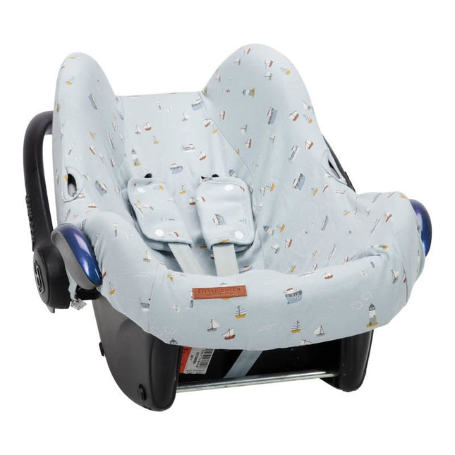 Little Dutch Autostoelhoes 0+ Sailors Bay Blue - Little Dutch - Babywinkel - 8720168537522