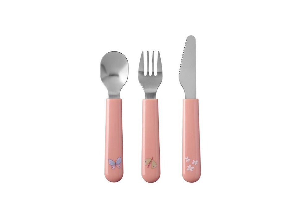 Little Dutch Baby Bestekset Mio 3 delig Flowers & Butterflies - Little Dutch - Babywinkel - 8720294011286