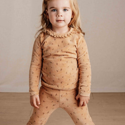 Little Dutch Baby Broekje Flared Almond Blooming Flower - Little Dutch - Babywinkel - 8720986875547