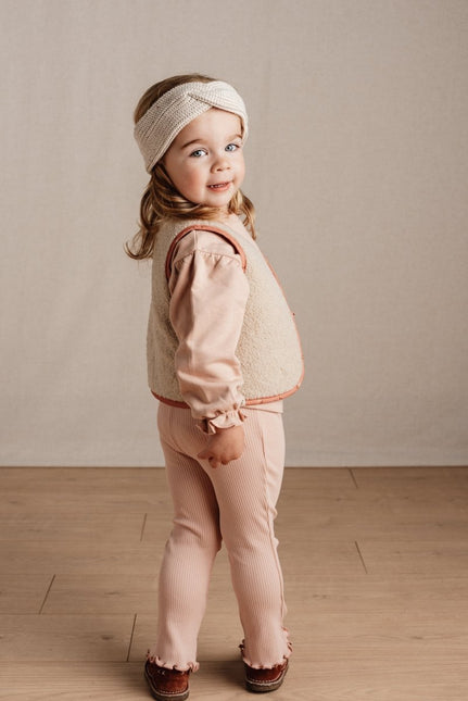 Little Dutch Baby Haarbandje Gebreid Sand koop je bij Babywinkel