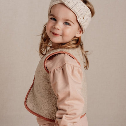 Little Dutch Baby Haarbandje Gebreid Sand - Little Dutch - Babywinkel - 8720986876247