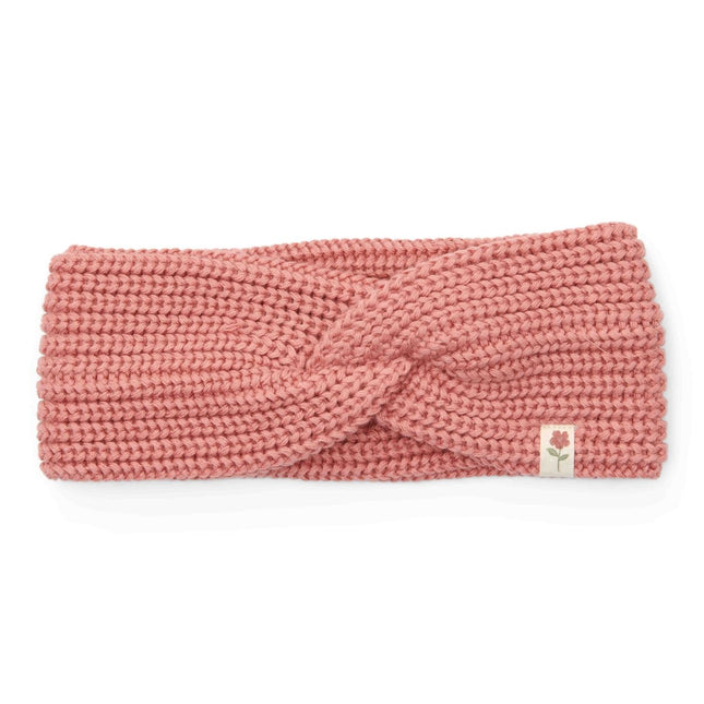 Little Dutch Baby Haarbandje Gebreid Warm Rose - Little Dutch - Babywinkel - 8720986876261