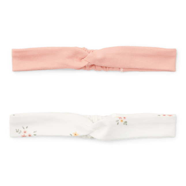 Little Dutch Baby Haarbandje White Meadows/Flower Pink 2St koop je bij Babywinkel