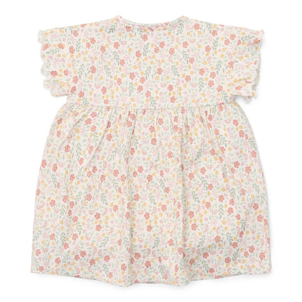 Little Dutch Baby Jurkje Creme Korte Mouw - Babywinkel - 8721122578384