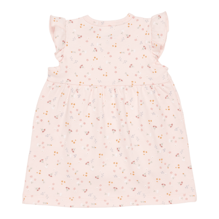 Little Dutch Baby Jurkje Lange Mouwen Ruches Little Pink Flowers - Little Dutch - Babywinkel - 8720168539410