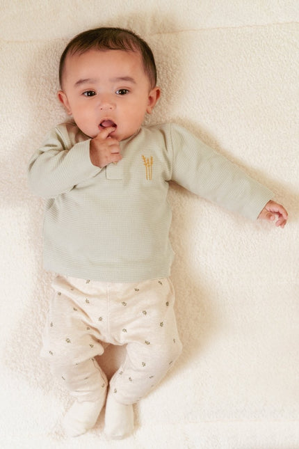 Little Dutch Baby Legging Green Leaves - Little Dutch - Babywinkel - 8720986874137