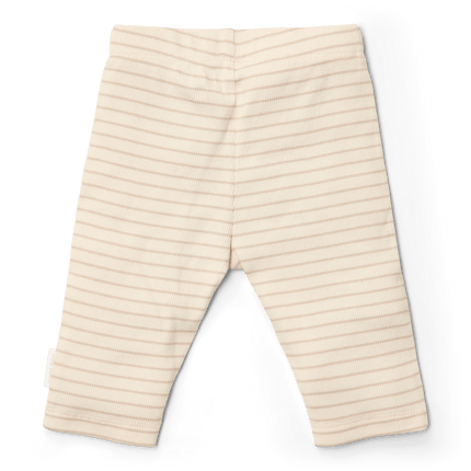 Little Dutch Baby Legging Soft Beige Stripe koop je bij Babywinkel