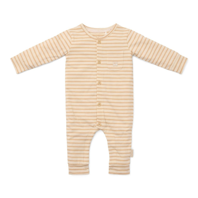 Little Dutch Baby Pyjama Natural Stripes - Little Dutch - Babywinkel - 8720986878302