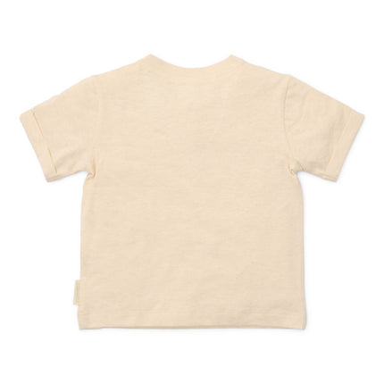Little Dutch Baby Shirt Korte Mouw Birch Melange - Babywinkel - 8721122575659