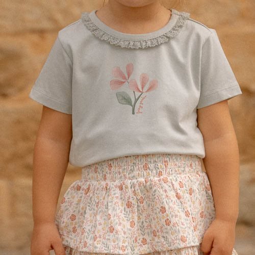 Little Dutch Baby Shirt Korte Mouw Fairy Mint - Babywinkel - 8721122577127