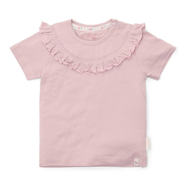 Little Dutch Baby Shirt Korte Mouw Lilac - Babywinkel - 8721122577189