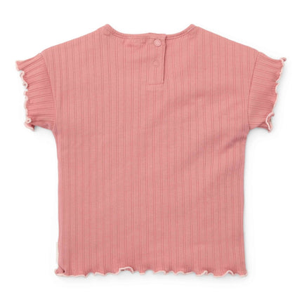 Little Dutch Baby Shirt Korte Mouw Pink Blush - Babywinkel - 8721122577301