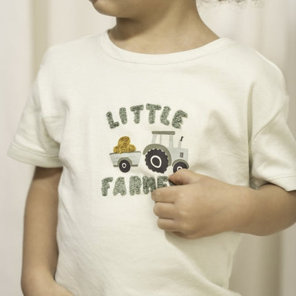 Little Dutch Baby Shirt Korte Mouwen Farm Green - Little Dutch - Babywinkel - 8720847025609