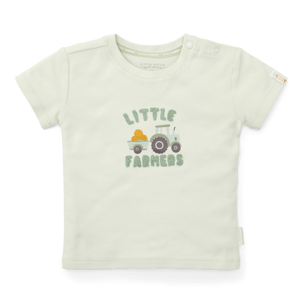 Little Dutch Baby Shirt Korte Mouwen Farm Green - Little Dutch - Babywinkel - 8720847025609