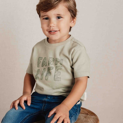 Little Dutch Baby Shirt Korte Mouwen Green - Little Dutch - Babywinkel - 8720986876469