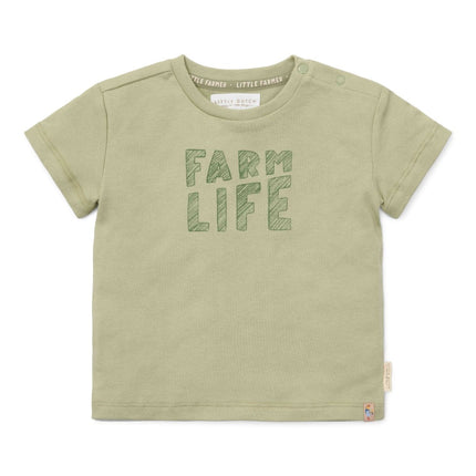 Little Dutch Baby Shirt Korte Mouwen Green - Little Dutch - Babywinkel - 8720986876469
