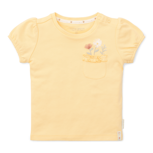 Little Dutch Baby Shirt Korte Mouwen Honey Yellow - Little Dutch - Babywinkel - 8720847027092