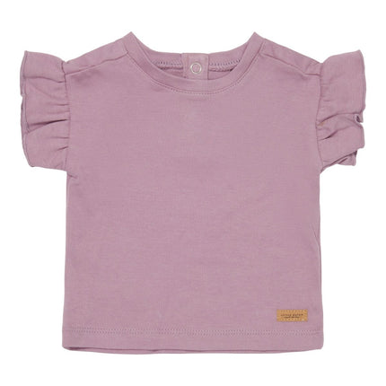 Little Dutch Baby Shirt Korte Mouwen Mauve - Little Dutch - Babywinkel - 8720629659886