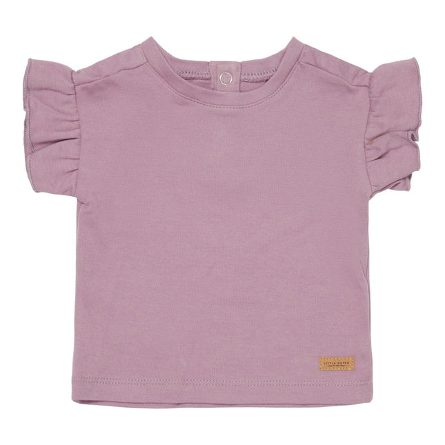 Little Dutch Baby Shirt Korte Mouwen Mauve - Little Dutch - Babywinkel - 8720629659886