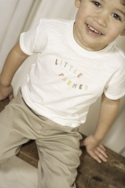 Little Dutch Baby Shirt Korte Mouwen Off White Flower Girl - Little Dutch - Babywinkel - 8720847027153