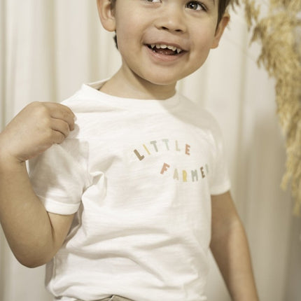 Little Dutch Baby Shirt Korte Mouwen Off White Flower Girl - Little Dutch - Babywinkel - 8720847027153