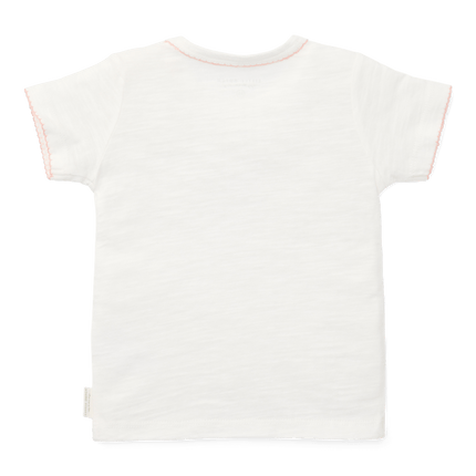 Little Dutch Baby Shirt Korte Mouwen Off White Flower Girl - Little Dutch - Babywinkel - 8720847027153