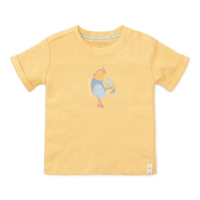 Little Dutch Baby Shirt Korte Mouwen Sunny Yellow - Little Dutch - Babywinkel - 8720847025661