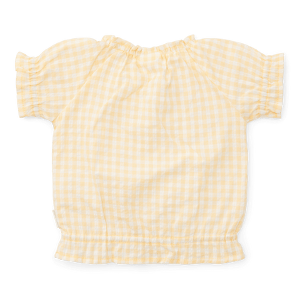 Little Dutch Baby Shirt Korte Mouwen Sunshine Checks - Little Dutch - Babywinkel - 8720847026583